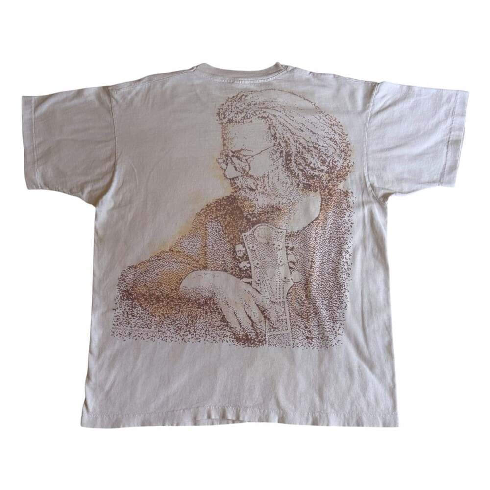 Vintage 90s Grateful Dead Jerry Garcia AOP 1993 - Picture 2 of 11